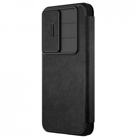 Nillkin - Qin Pro Leather Case - Samsung Galaxy S25 - Black [2]