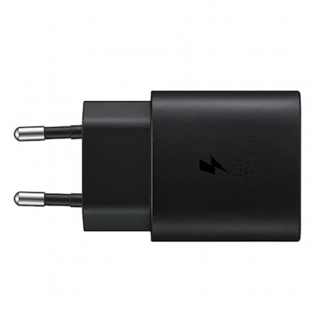 Samsung - Wall Charger EP-TA800EBE (GP-PTU021SOABQ) - Type-C, Fast Charging, 25W, 3A - Black (Bulk Packing) [1]