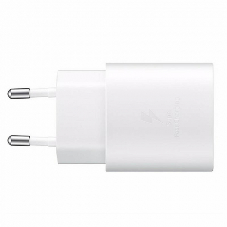 Samsung - Wall Charger EP-TA800EWE (GP-PTU021SOAWQ) - Type-C, Fast Charging, 25W, 3A - White (Bulk Packing) [1]
