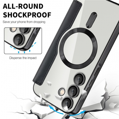 SmartMag Book Case - Samsung Galaxy A55 5G - Black [5]