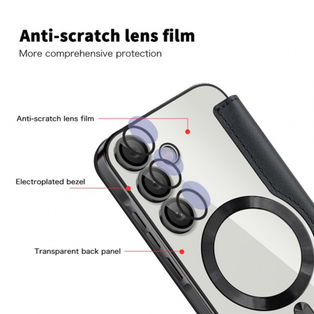 SmartMag Book Case - Samsung Galaxy A55 5G - Black [2]