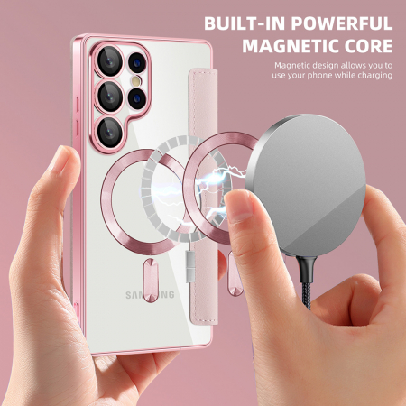 SmartMag Book Case - Samsung Galaxy S25 Ultra - Pink [3]