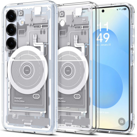 Spigen - Ultra Hybrid Zero One MagSafe - Samsung Galaxy S25 - White [6]