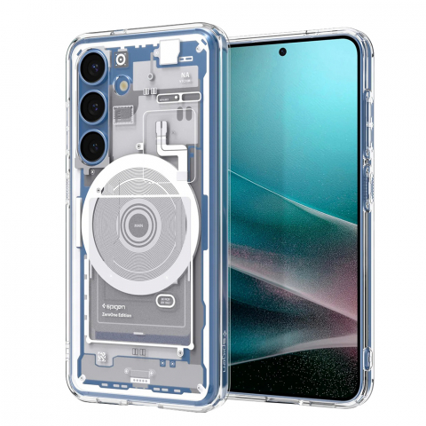 Huse - Spigen - Ultra Hybrid Zero One MagSafe - Samsung Galaxy S25 - White