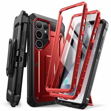 Huse - Supcase - Unicorn Beetle Pro - Samsung Galaxy S25 Ultra - Ruddy
