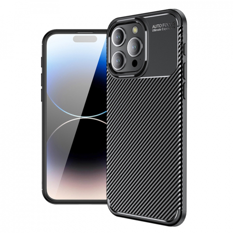 Autofocus - CarbonFiber - iPhone 15 Pro Max - Black [5]