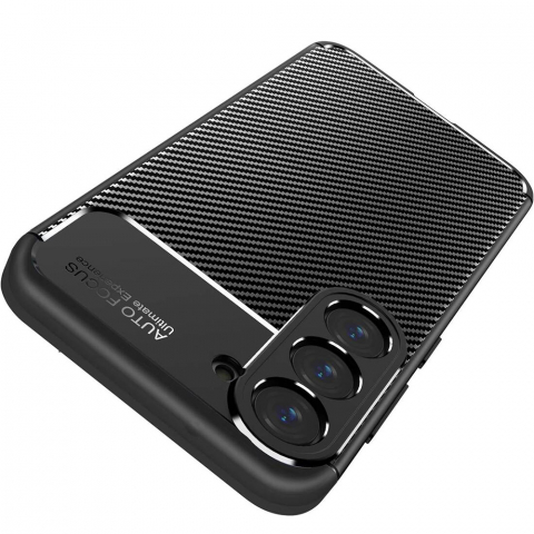 Techsuit - CarbonFiber - Samsung Galaxy S25 Plus - Black [3]