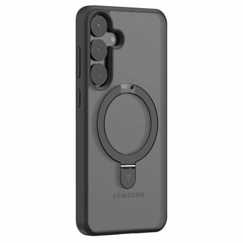 Huse - Torras - Ostand Series - Samsung Galaxy S25 - Black
