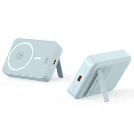Încarcatoare Wireless - XO (PR231) - Baterie Externa, PowerBank Wireless 15W+PD20W, Magnetica, Suport Stand, 10000mAh, Fast Charge