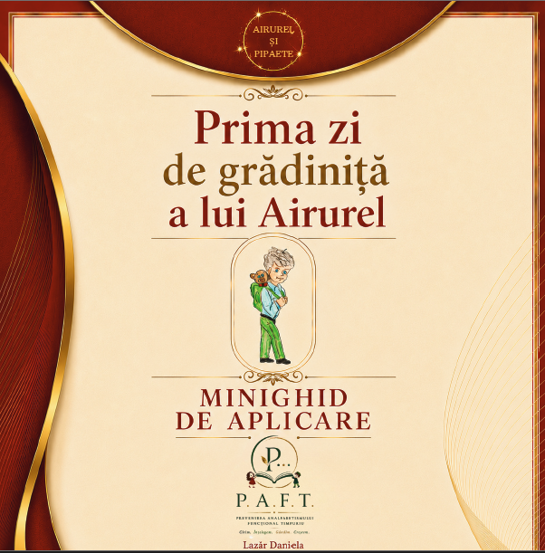 PRIMA ZI DE GRĂDINIȚĂ A LUI AIRUREL- set educațional [6]