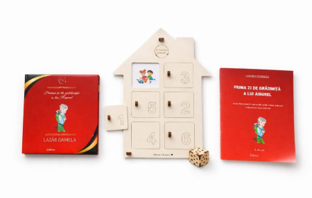 Seturi educaționale - PRIMA ZI DE GRĂDINIȚĂ A LUI AIRUREL- set educațional