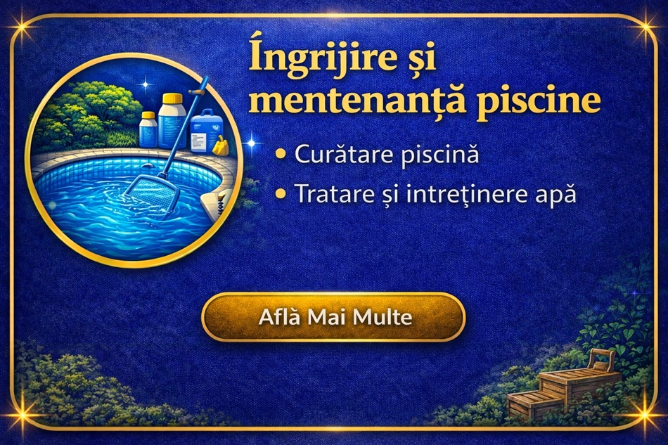 Îngrijire și mentenanță piscine