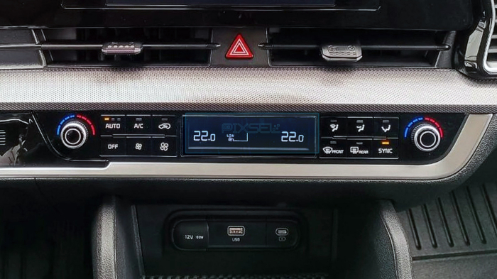Sticlă hibridă de protecție Pixsel controlul climatizării KIA SPORTAGE - 4.7“ 2022 - 2024 [1]