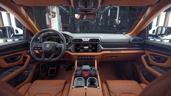 Sticlă hibridă de protecție Pixsel controlul climatizării LAMBORGHINI URUS - 10.2“ 2024 [2]