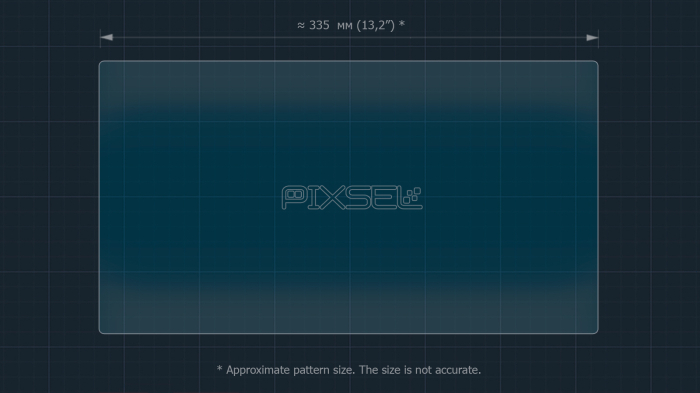 Sticlă hibridă de protecție Pixsel monitor AION I60 - 15.3" 2026 [3]