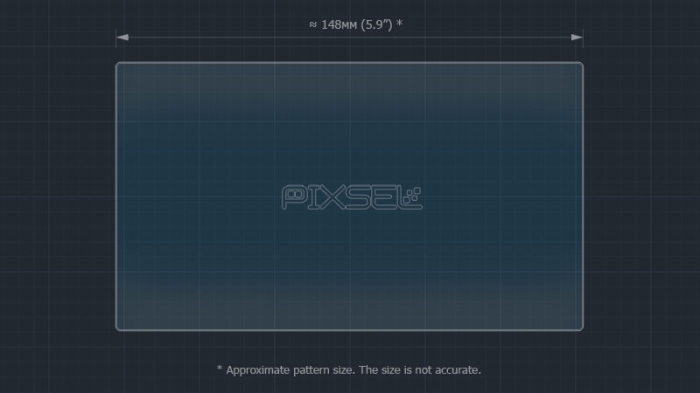 Sticlă hibridă de protecție Pixsel monitor AUDI A4 / S4 / RS4 - 6.7“ 2012 - 2014 [3]