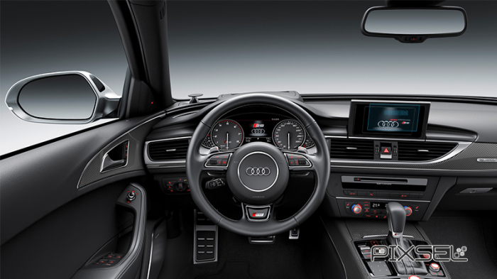 Sticlă hibridă de protecție Pixsel monitor AUDI A6 / S6 / RS6 - 7.7“ 2011 - 2014 [2]