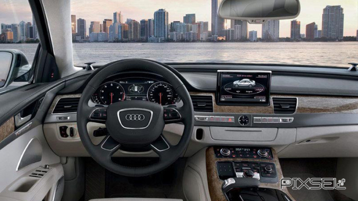 Sticlă hibridă de protecție Pixsel monitor AUDI A8 / S8 - 7.7“ 2010 - 2013 [2]