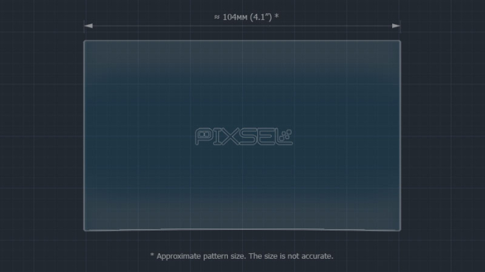 Sticlă hibridă de protecție Pixsel monitor BENTLEY BENTAYGA - 7.9“ 2016 - 2020 [3]