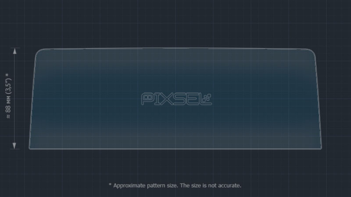 Sticlă hibridă de protecție Pixsel monitor BMW 2 / M2 - 10.6“ 2014 - 2020 (F22, F23, F45, F46, F87) [3]