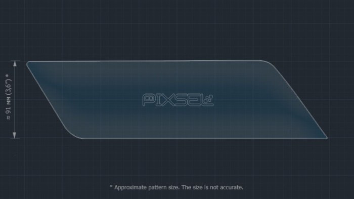 Sticlă hibridă de protecție Pixsel monitor BMW 2 / M2 - 14.3“ 2021 - 2022 (G42, F87, F44) [3]