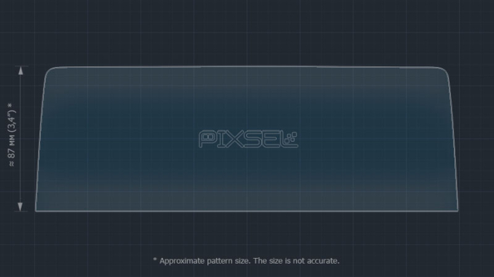Sticlă hibridă de protecție Pixsel monitor BMW 3 / M3 - 10.6“ 2011 - 2019 (F30, F31, F34) [3]