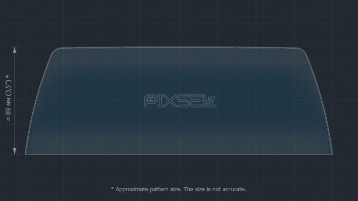 Sticlă hibridă de protecție Pixsel monitor BMW 4 / M4 - 10.6“ 2013 - 2020 (F32, F33, F36, F82, F83) [3]