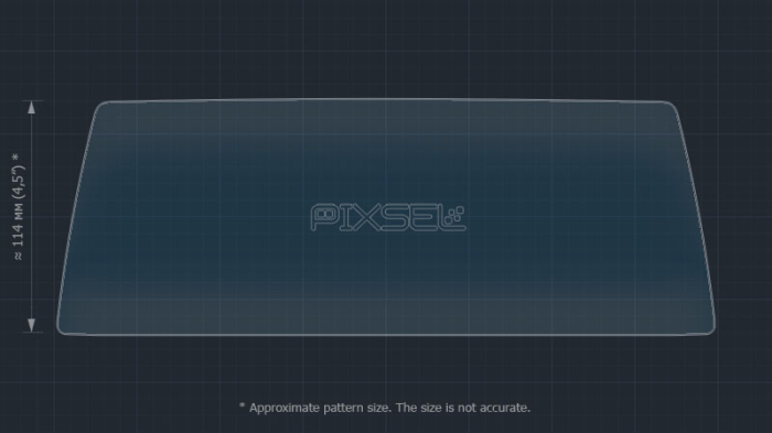 Sticlă hibridă de protecție Pixsel monitor BMW 5 / M5 - 13.4“ 2017 - 2020 (G30, G31, G38, F90) [3]