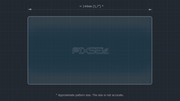 Sticlă hibridă de protecție Pixsel monitor BMW X3 - 6.5“ 2010 - 2014 (F25) [3]