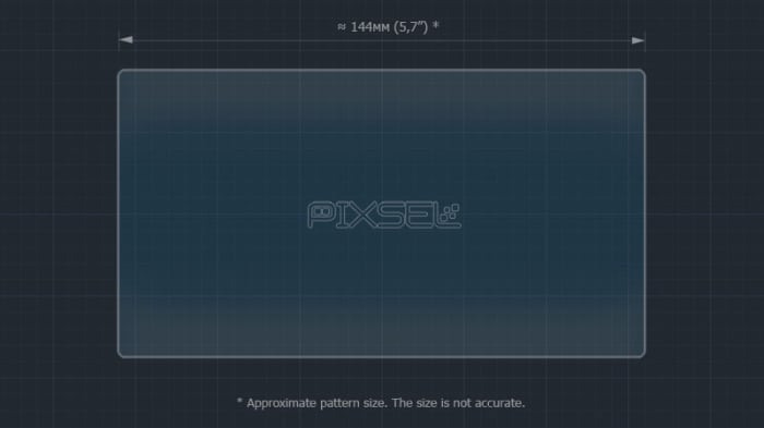 Sticlă hibridă de protecție Pixsel monitor BMW X3 - 6.5“ 2015 - 2017 (F25) [3]
