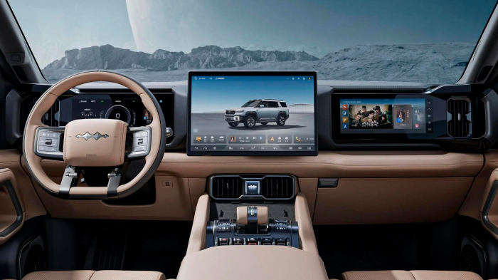 Sticlă hibridă de protecție Pixsel monitor BYD LEOPARD 8 - 15.2“ 2024 [2]