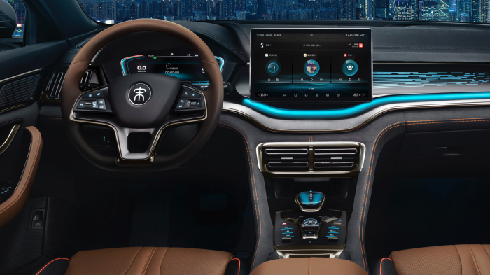 Sticlă hibridă de protecție Pixsel monitor BYD SONG PLUS - 13.7“ 2022 [2]