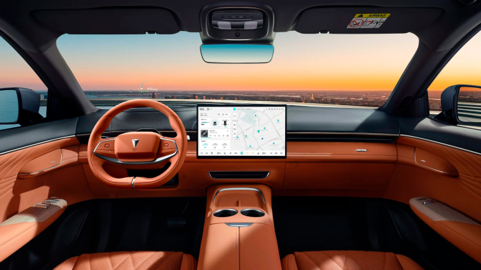 Sticlă hibridă de protecție Pixsel monitor CHANGAN DEEPAL S05 - 16.2" 2025 [2]