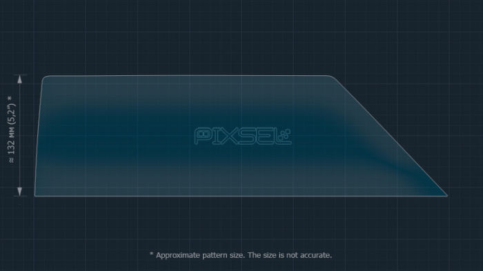 Sticlă hibridă de protecție Pixsel monitor CHANGAN UNI-K - 18.4“ 2025 [3]