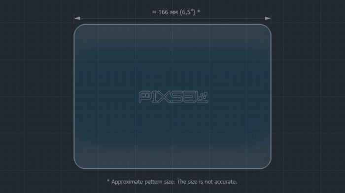 Sticlă hibridă de protecție Pixsel monitor CHRYSLER 200 - 8.1“ 2013 - 2016 [3]