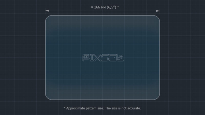 Sticlă hibridă de protecție Pixsel monitor CHRYSLER 300 - 8.1“ 2014 - 2020 [3]