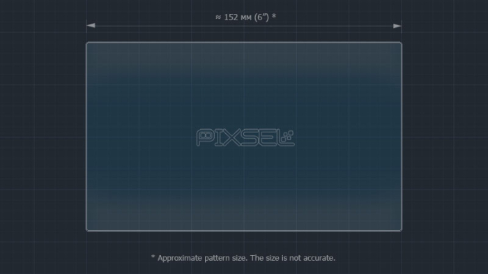 Sticlă hibridă de protecție Pixsel monitor CITROEN SPACETOURER - 7“ 2017 - 2023 [3]