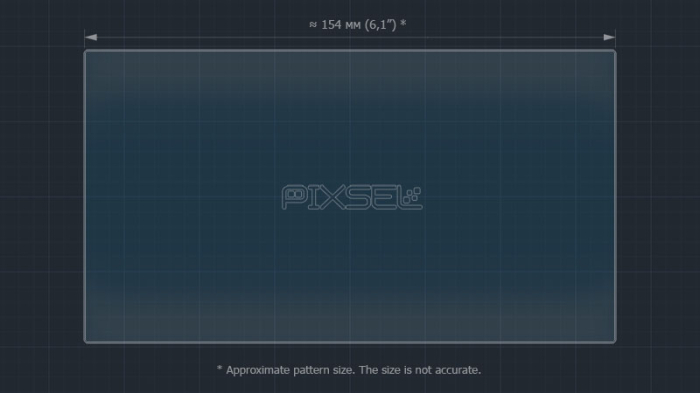 Sticlă hibridă de protecție Pixsel monitor DACIA LODGY - 6.9“ 2016 - 2022 [3]