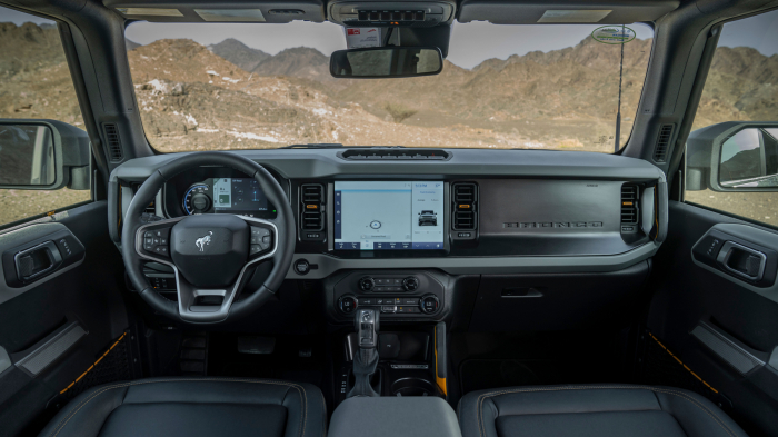 Sticlă hibridă de protecție Pixsel monitor FORD BRONCO - 12.2“ 2021 [2]