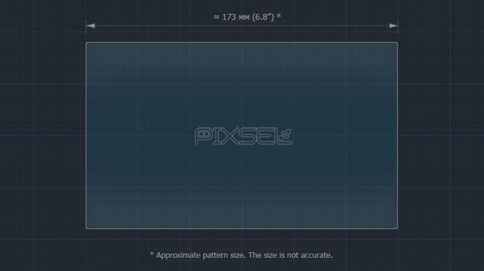 Sticlă hibridă de protecție Pixsel monitor FORD F-350 - 8“ 2017 - 2021 [3]