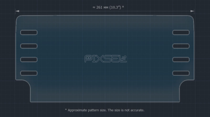 Sticlă hibridă de protecție Pixsel monitor HONDA ACCORD - 11.4“ 2017 - 2022 [3]