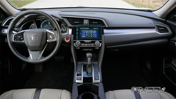 Sticlă hibridă de protecție Pixsel monitor HONDA CIVIC - 9.4“ 2015 - 2020 [2]
