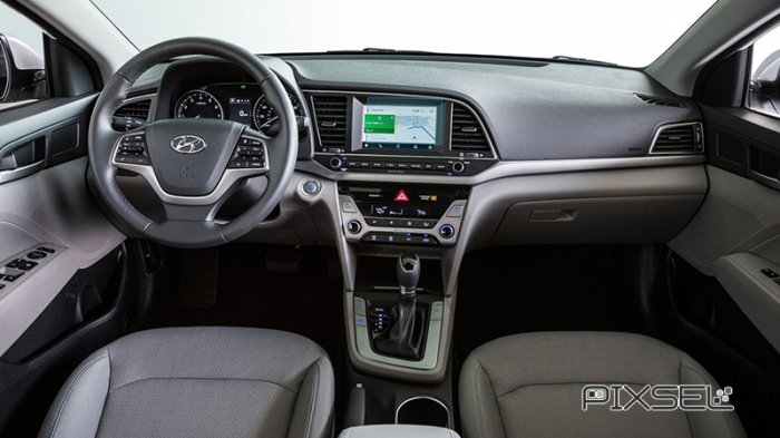 Sticlă hibridă de protecție Pixsel monitor HYUNDAI ELANTRA - 7“ 2019 - 2020 [2]