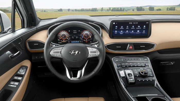Sticlă hibridă de protecție Pixsel monitor HYUNDAI SANTA FE - 10.9“ 2020 - 2022 [2]