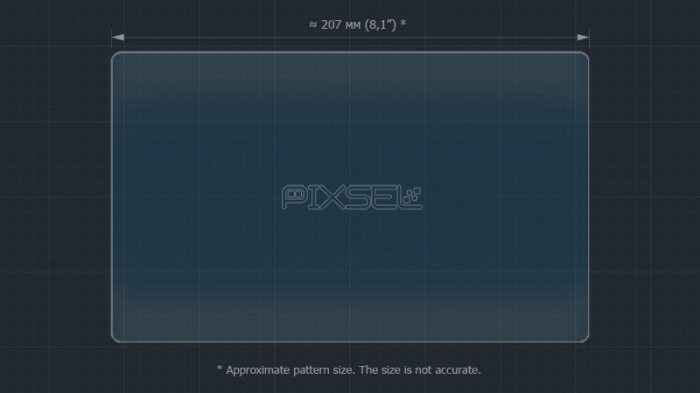 Sticlă hibridă de protecție Pixsel monitor HYUNDAI TUCSON - 9.5“ 2019 - 2020 [3]