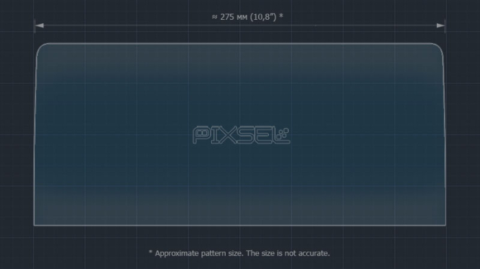 Sticlă hibridă de protecție Pixsel monitor JAC JS3 - 11.9“ 2021 [3]