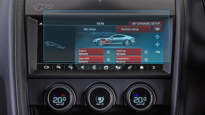 Sticlă hibridă de protecție Pixsel monitor JAGUAR F-TYPE - 9.8“ 2020 - 2024 [1]