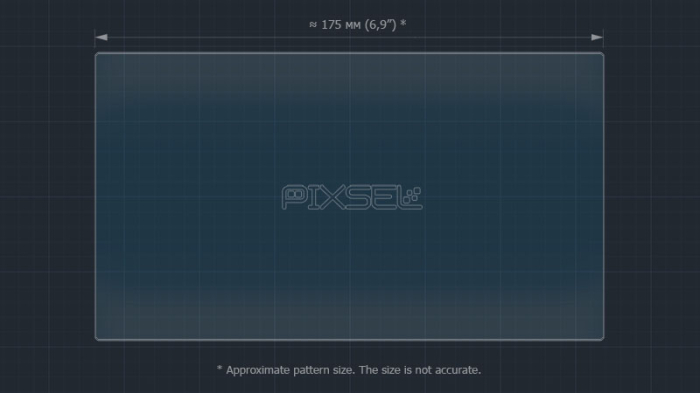 Sticlă hibridă de protecție Pixsel monitor KIA SOUL - 7.9“ 2014 - 2019 [3]