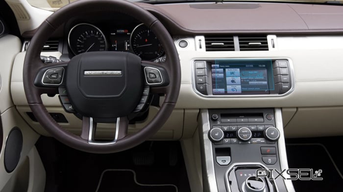 Sticlă hibridă de protecție Pixsel monitor LAND ROVER RANGE ROVER EVOQUE - 7.6“ 2011 - 2015 [2]