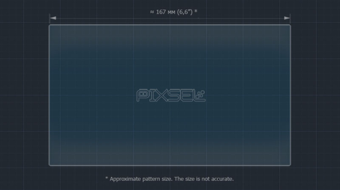 Sticlă hibridă de protecție Pixsel monitor LAND ROVER RANGE ROVER EVOQUE - 7.6“ 2015 - 2018 [3]